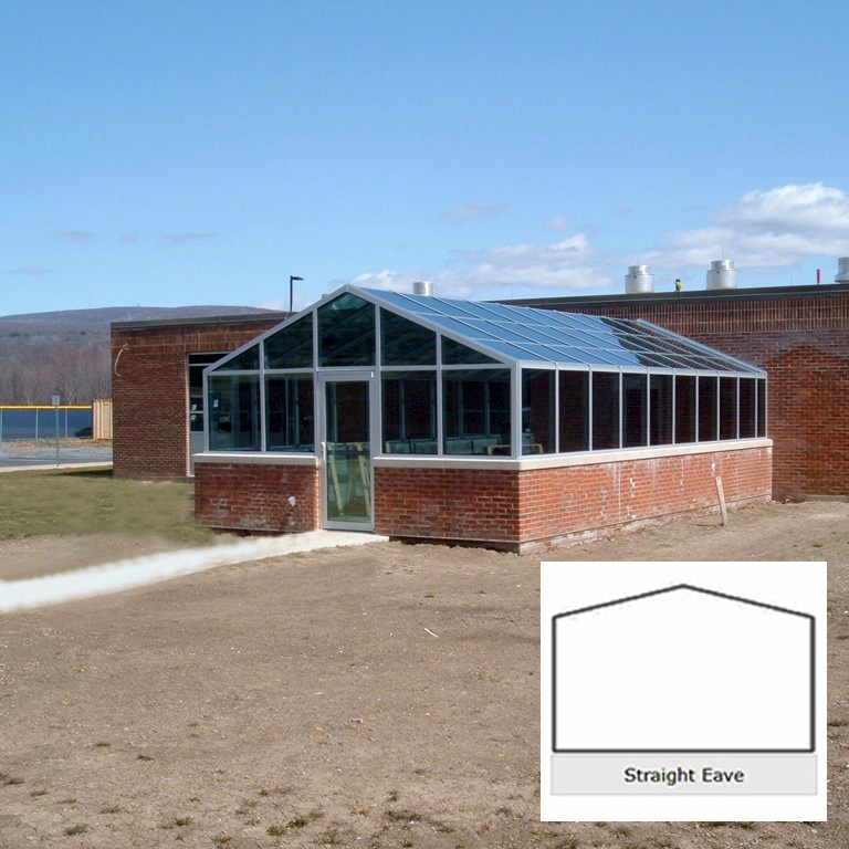 Straight Eave Style